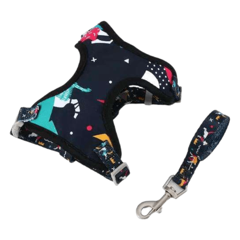 CT8902 1 Pieza De Pechera & 1 Pieza De Correa Para Mascota