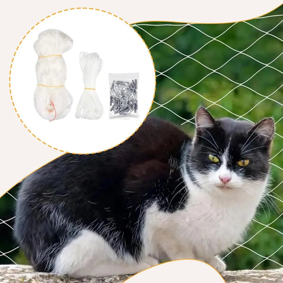 CT8996 1 Pieza de Red De Seguridad Para Gato