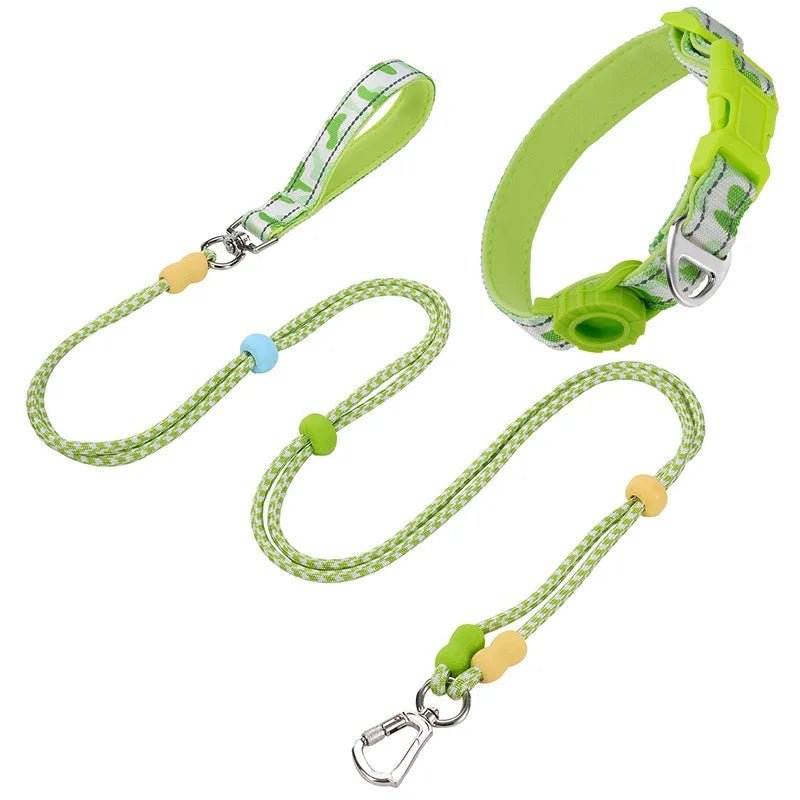 CT9022 1 Pieza De Correa Con 1 Pieza De Collar Para Mascota