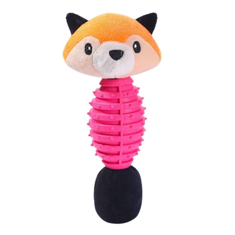 CT9604 1 Pieza De Juguete Mordedor De Peluche Con Diseño de Animalito Para Mascota