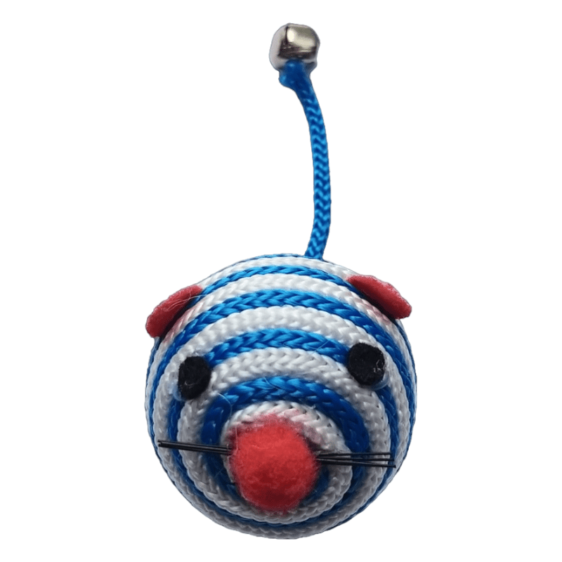 CT9797 1 set Juguete Pelota Con Cola De Cascabel Para Mascota