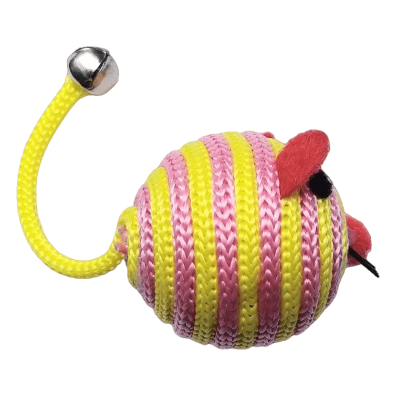 CT9797 1 set Juguete Pelota Con Cola De Cascabel Para Mascota