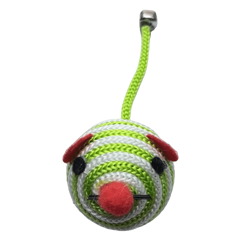 CT9797 1 set Juguete Pelota Con Cola De Cascabel Para Mascota