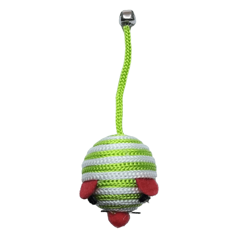 CT9797 1 set Juguete Pelota Con Cola De Cascabel Para Mascota