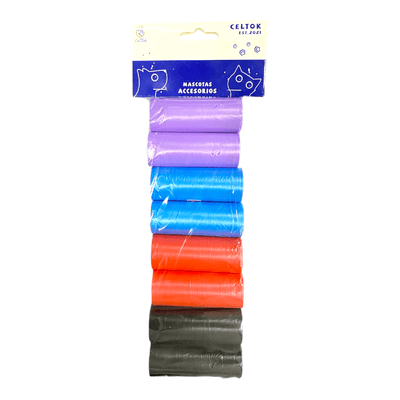 CT9886 8 Rollos De Bolsa De Basura Para Mascota