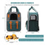 CT9981 1 Pieza De Transportadora Estilo Ejecutivo Ventilación 360° Tela Oxford Impermeable Para Mascota