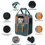 CT9981 1 Pieza De Transportadora Estilo Ejecutivo Ventilación 360° Tela Oxford Impermeable Para Mascota