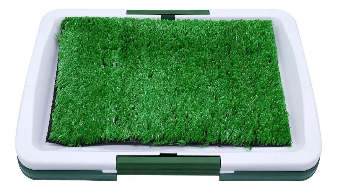CT9983 1 Pieza Tapete Entrenador Césped Sintético Con Bandeja Recolectora De 3 Capas Para Mascotas