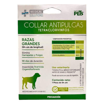 FL3604 1 Pieza De Collar Antipulgas Para Razas Grandes