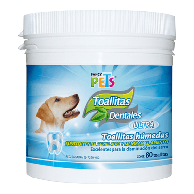 FL3820 1 Bote De 80 Pieza De Toallitas Dentales