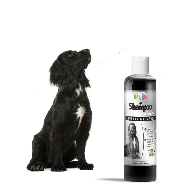 FL3961 1 Pieza Shampoo Pelo Negro Para Perro