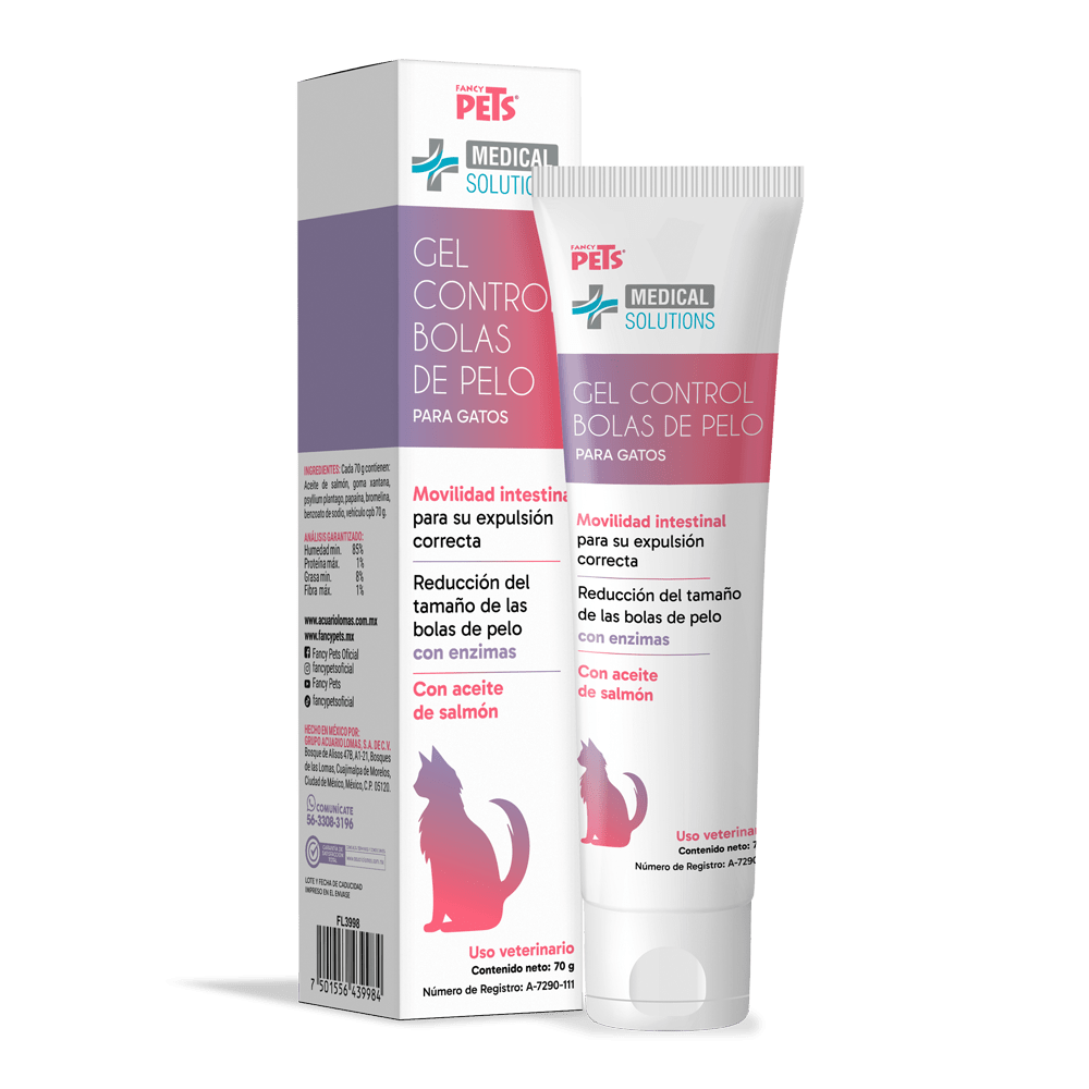 FL3998 1 Pieza de Gel Control De Bolas De Pelo Para Gato 70G