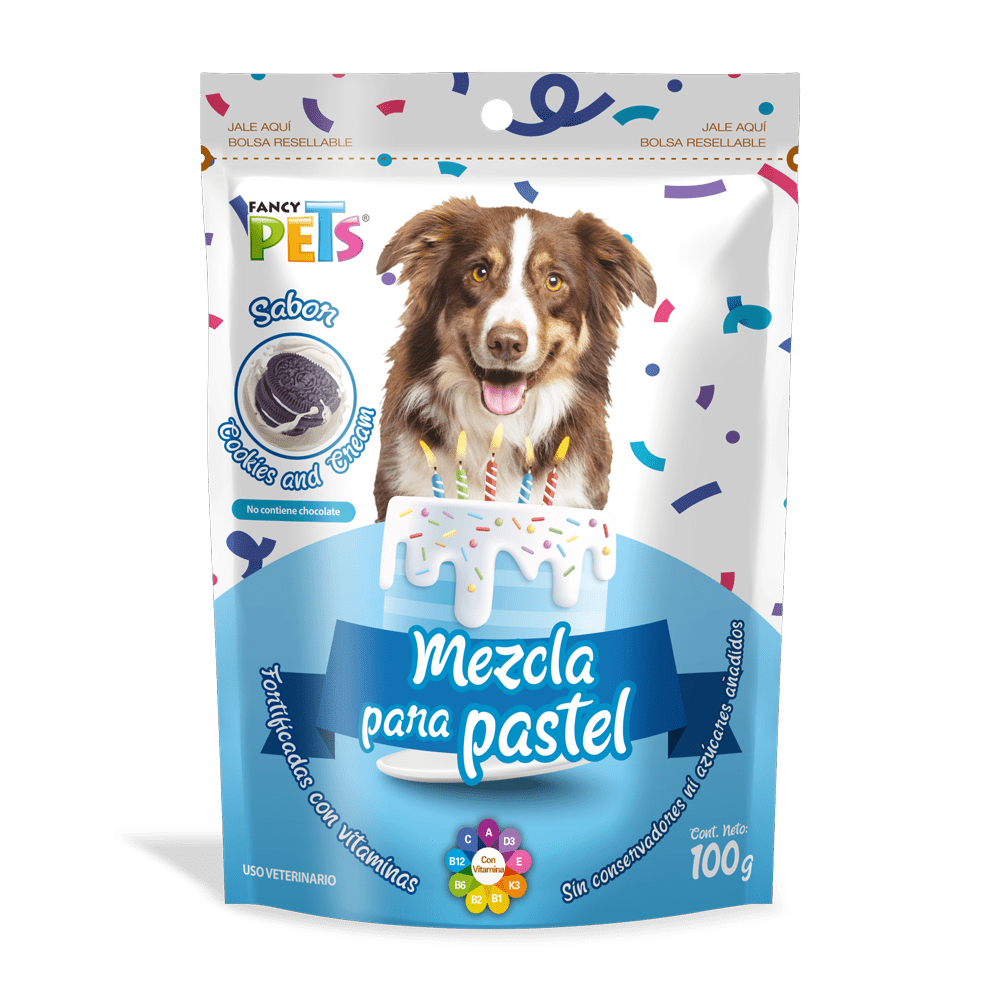 FL4517 100g 1 Pieza De Mezcla Para Pastel Sabor Cookies And Cream Para Perro