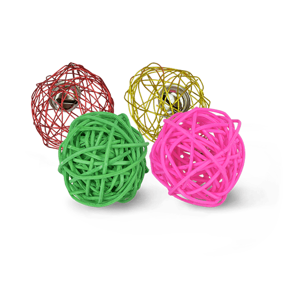 FL8256 1 Set 4 Piezas Juguete Sound Bola Con Sonido Para Mascotas