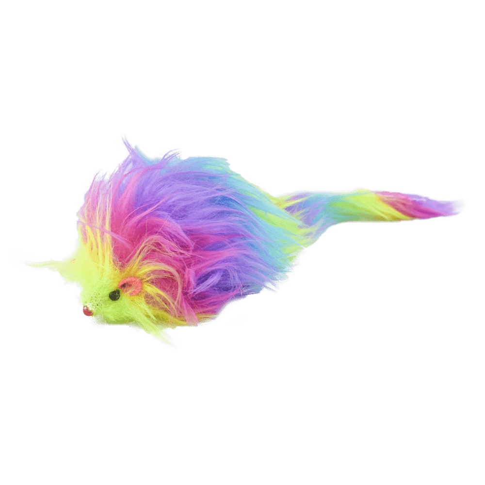 FL8260 1 Pieza Juguete Catch Ratón Arcoíris Para Mascotas