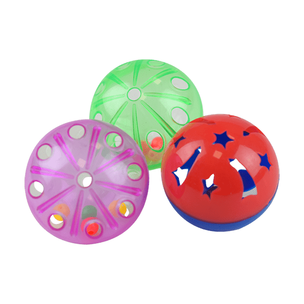 FL8266 1 Set 3 Piezas Juguete Sound Pelota Con Sonido Para Mascotas