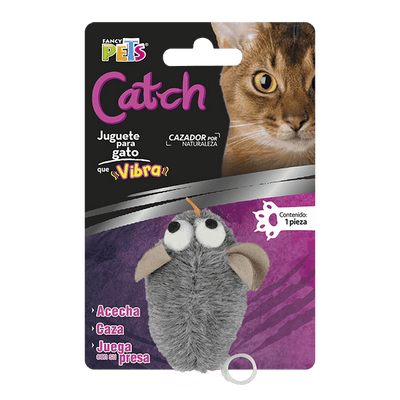 FL8272 1 Pieza Juguete Catch Ratón Con Vibración Para Mascotas