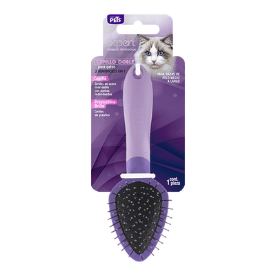 FL8330 1 Pieza de Cepillo Doble Para Gato