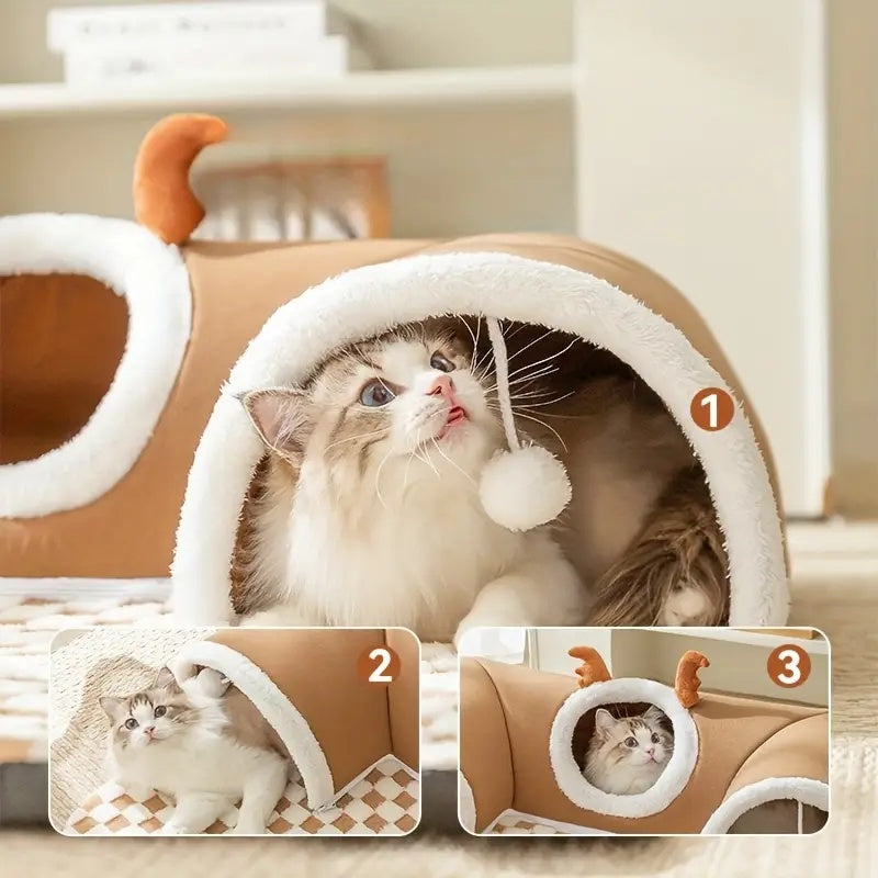 CT3224 1 Pieza De Tunel-Cama Para Mascota