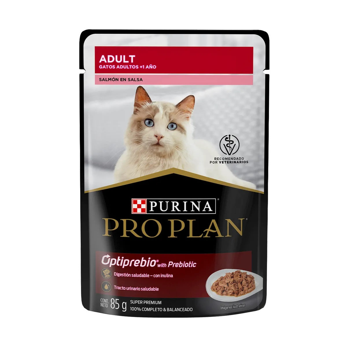 CT4539 1 Pieza Alimento Húmedo Para Gato Adulto Sabor Salmón 85 Gr