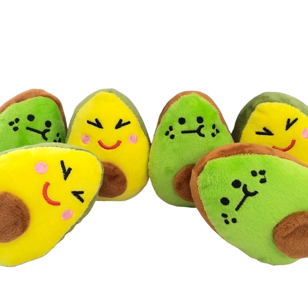 CT1095 1 Pieza De Juguete De Peluche Con Diseño De Aguacate Para Mascota