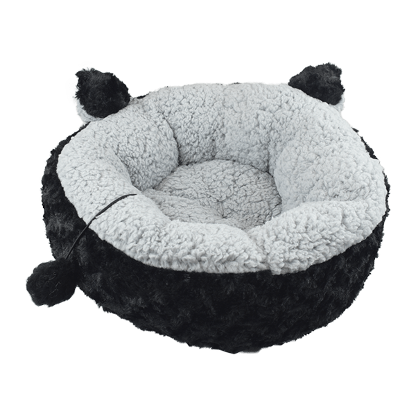 TX10916 1pz Cama Tipo Vigo Negro/Gris Para Mascota