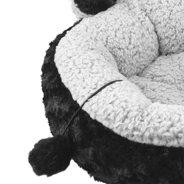 TX10916 1pz Cama Tipo Vigo Negro/Gris Para Mascota