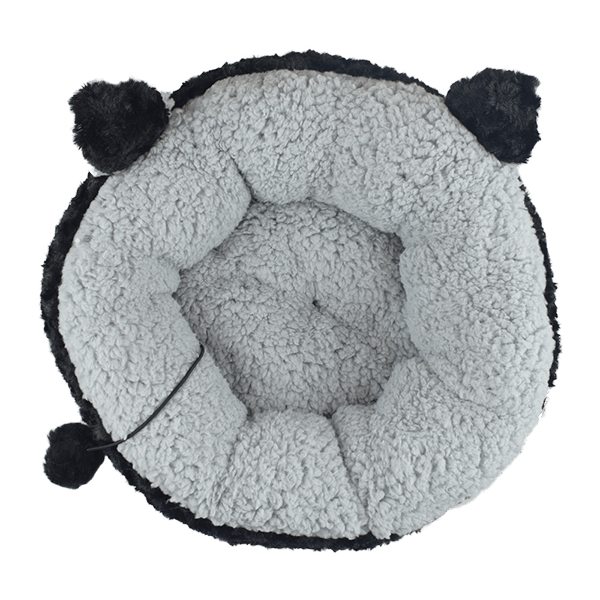 TX10916 1pz Cama Tipo Vigo Negro/Gris Para Mascota