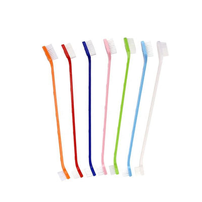 CT3143  2 Piezas Cepillo De Dientes Para Perro De Doble Punta