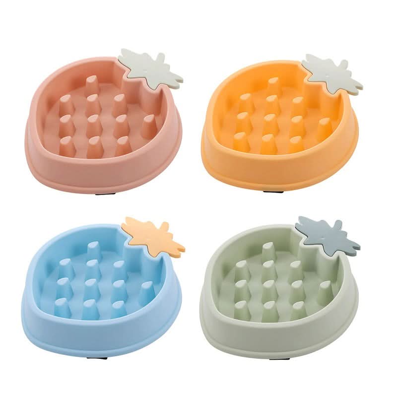CT8009 1 Pieza De Tazon De Comida Lenta Para Mascota