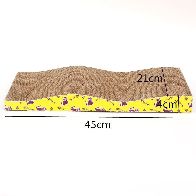 CT9788 1 Pieza Rascador De Cartón Corrugado Para Gato Ch