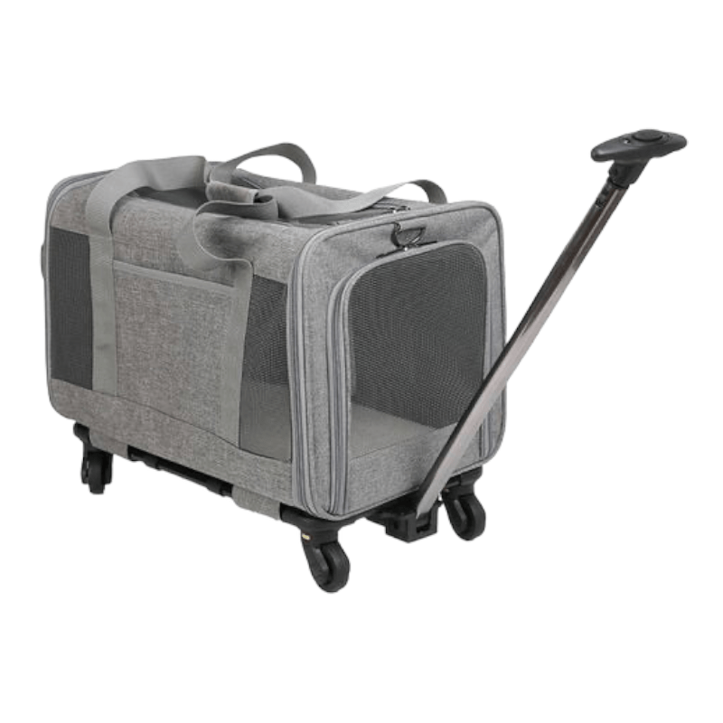 CT1811 1 Pieza de Carrito Transportador Con Llantas Mascota Perro Gato
