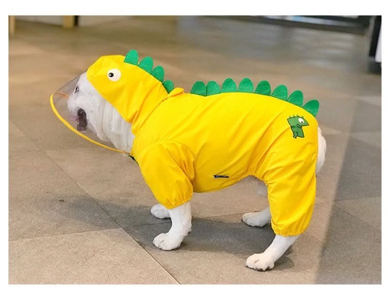 CT2085 1 Pieza Abrigo De Lluvia Impermeable Para Perro