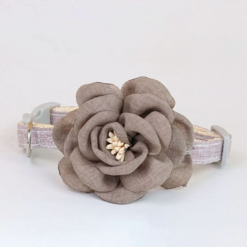 CT2177 1 Pieza Collar Para Mascota Con Diseño De Flor