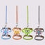 CT2184 1 Pieza Correa Y 1 Pieza De Pechera Para Gatos Con Diseño De Animales
