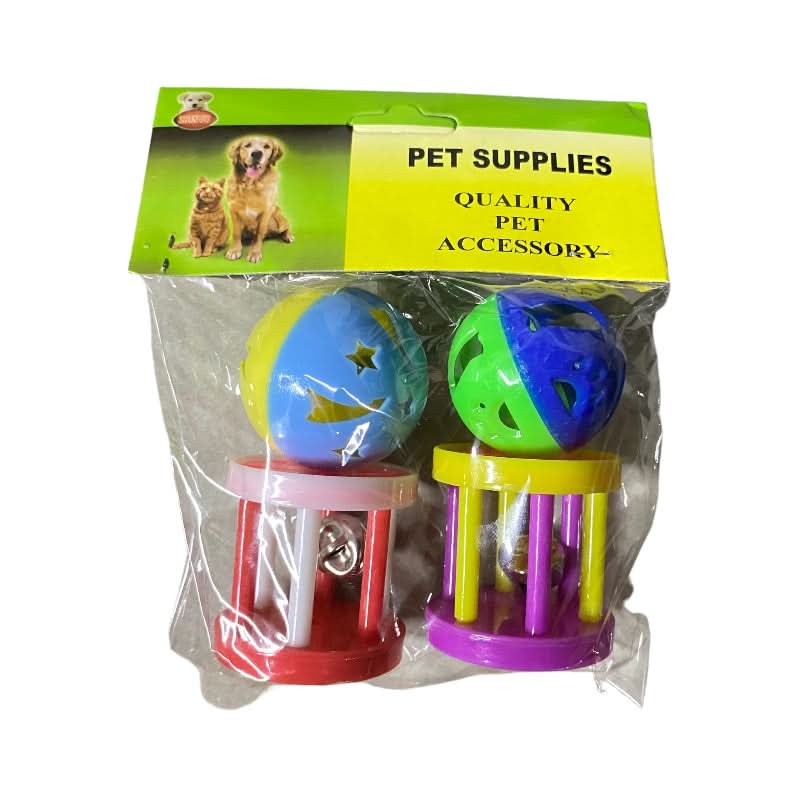 CT3010 4 Pieza De Juguete De Pelotas Para Mascota
