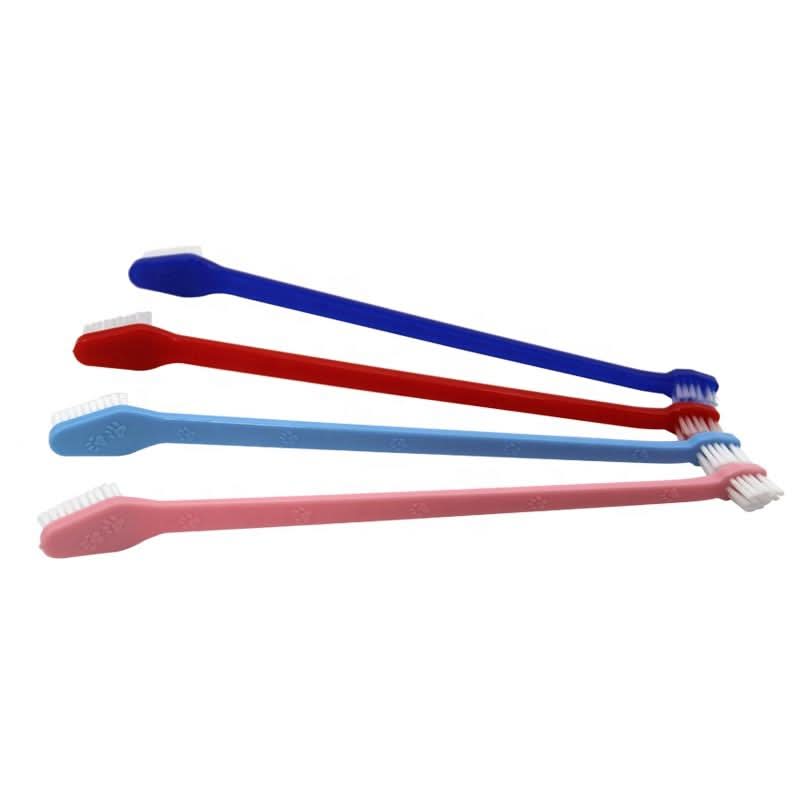 CT3143  2 Piezas Cepillo De Dientes Para Perro De Doble Punta