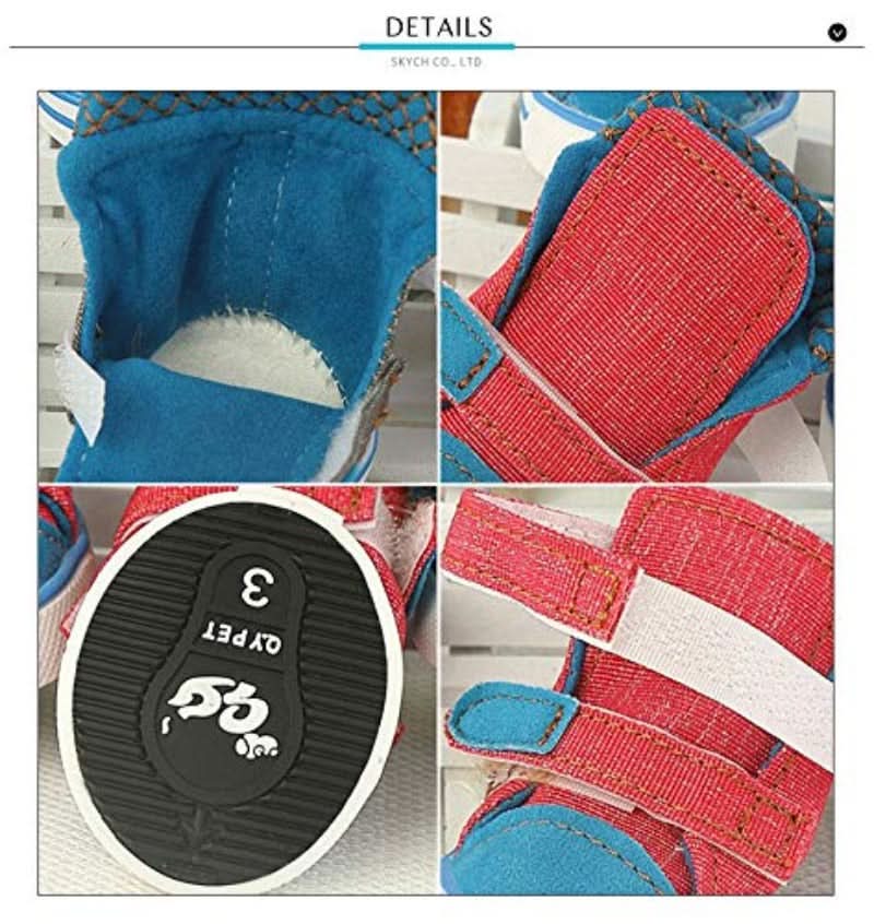 CT3297 2 Pares De Zapatos Para Mascota