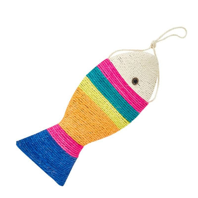 CT7349 1 Pieza De Rascador Para Gato En Forma De Pez G